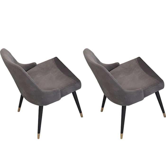 Nordic Armless Side Dining Chairs Entryway Dining Room Chairs