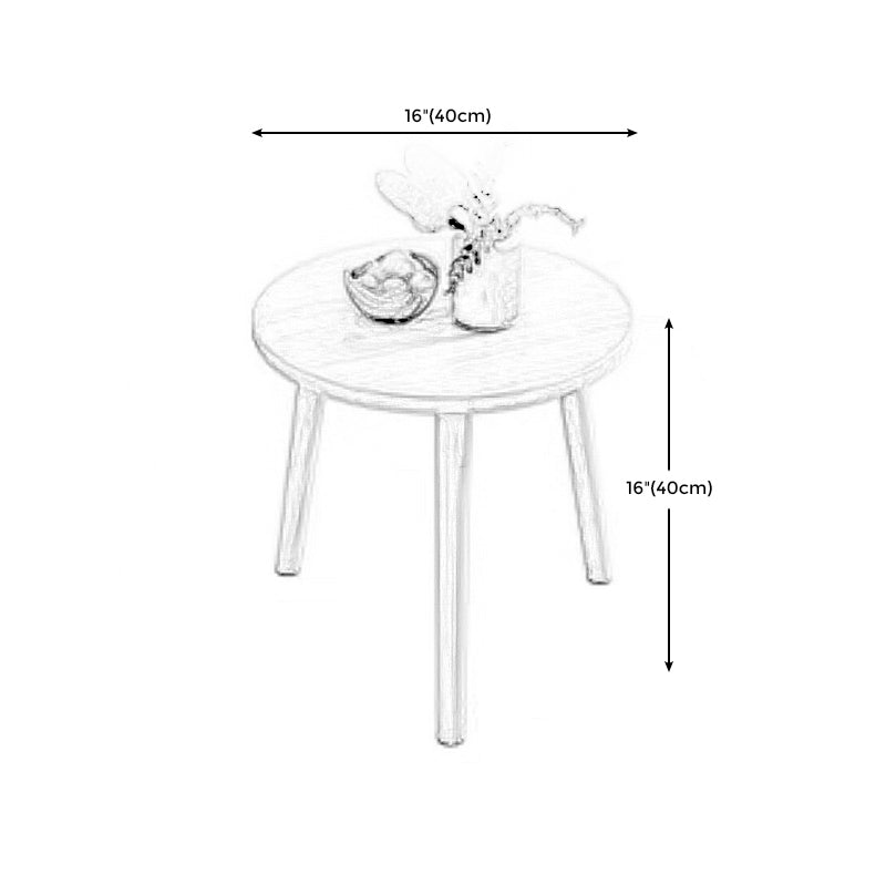 Rectangular Coffee Table with Modern Style Wood in White/wood Color