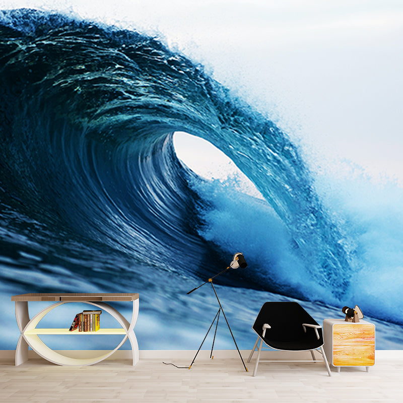 Modern Style Wall Mural Wallpaper Beautiful Sea Living Room Wall Mural