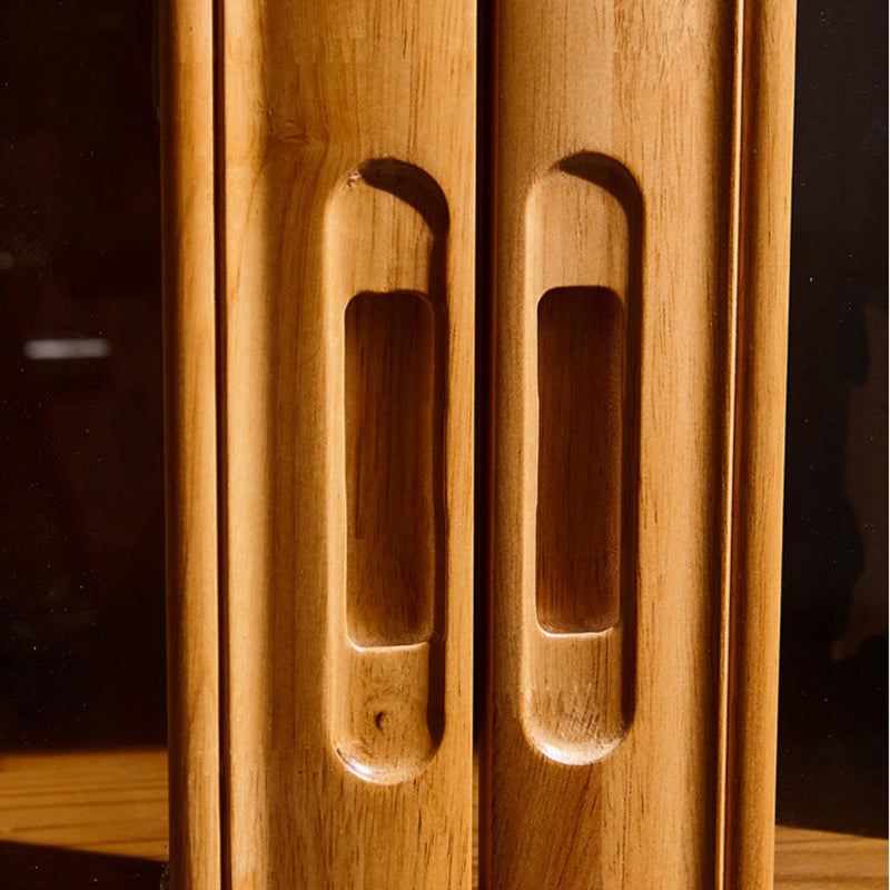 78.74"H Bookcase Contemporary Style Bookshelf with Doors for Home Office