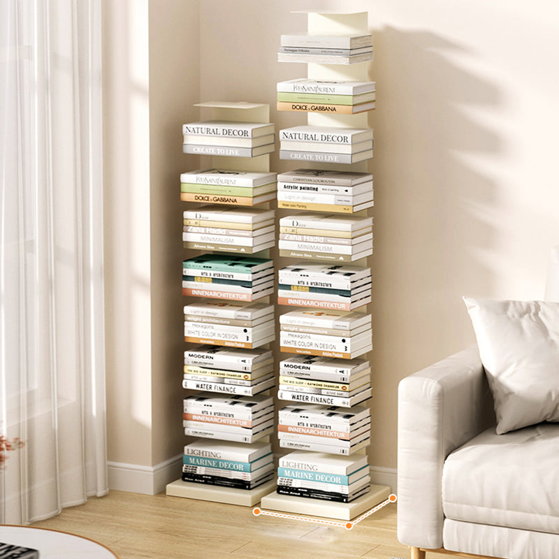 13.19"W Bookshelf Contemporary Style Invisible Bookcase for Office and Home