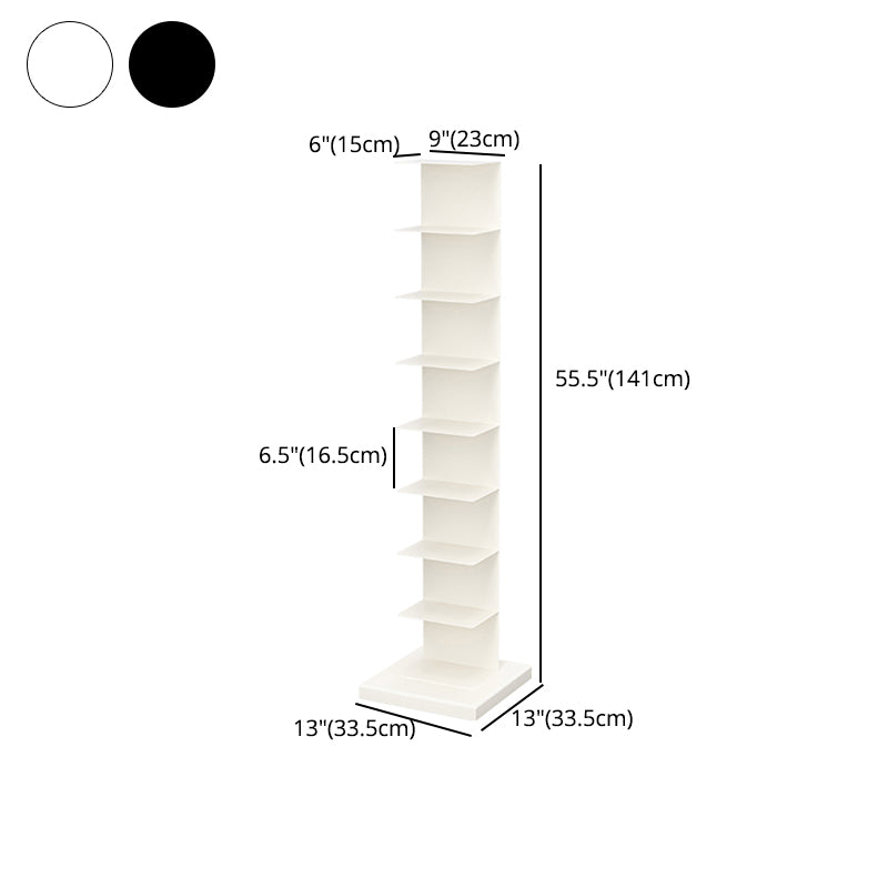 13.19"W Bookshelf Contemporary Style Invisible Bookcase for Office and Home