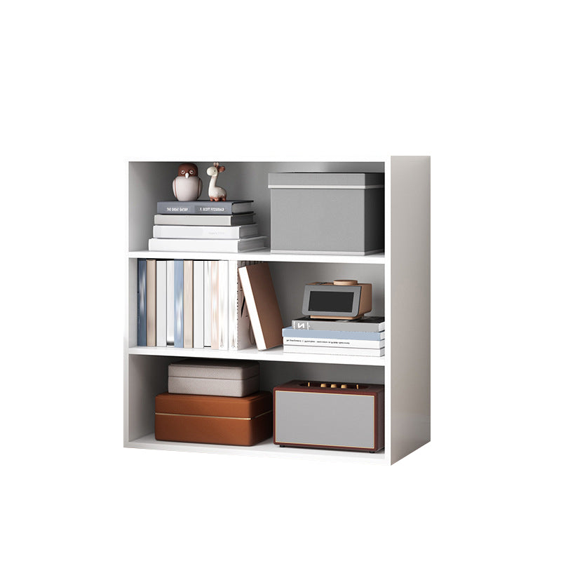 Closed Back Bookcase Engineered Wood Bookshelf for Home Office Study Room