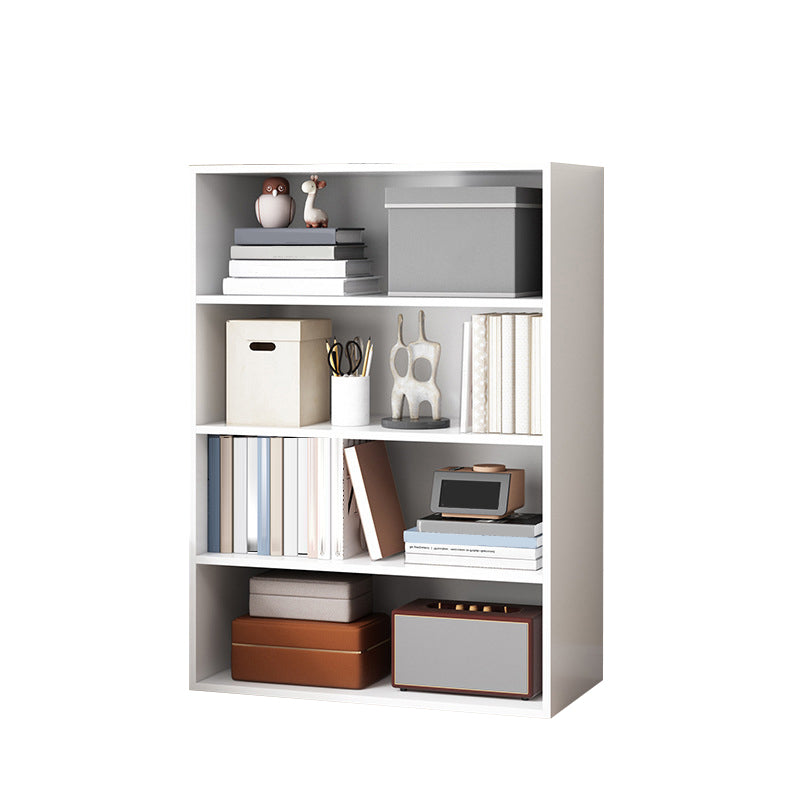 Closed Back Bookcase Engineered Wood Bookshelf for Home Office Study Room