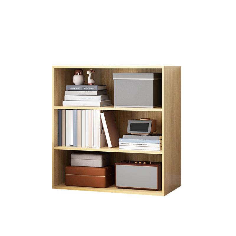 Closed Back Bookcase Engineered Wood Bookshelf for Home Office Study Room
