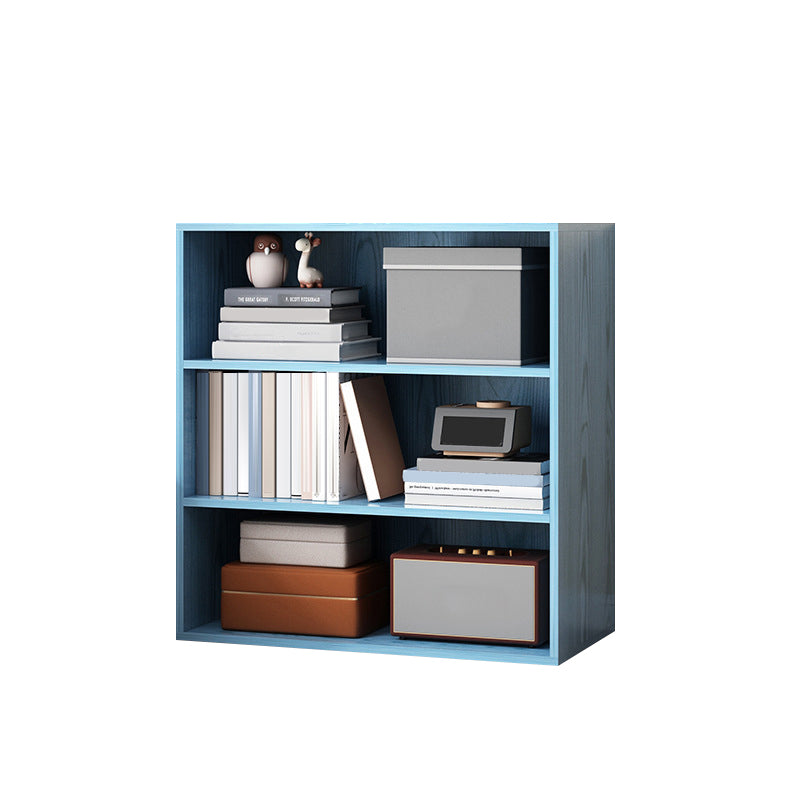 Closed Back Bookcase Engineered Wood Bookshelf for Home Office Study Room