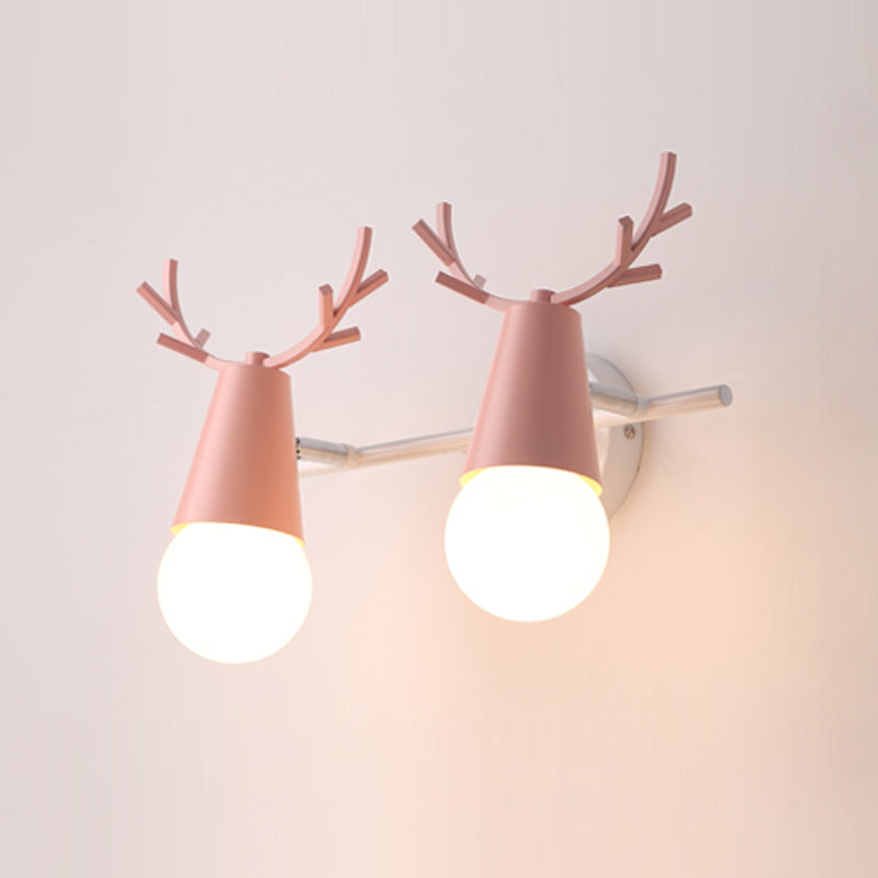 Multi Lights Geometric Wall Mounted Lamps Modern Style Metal Wall Lamps