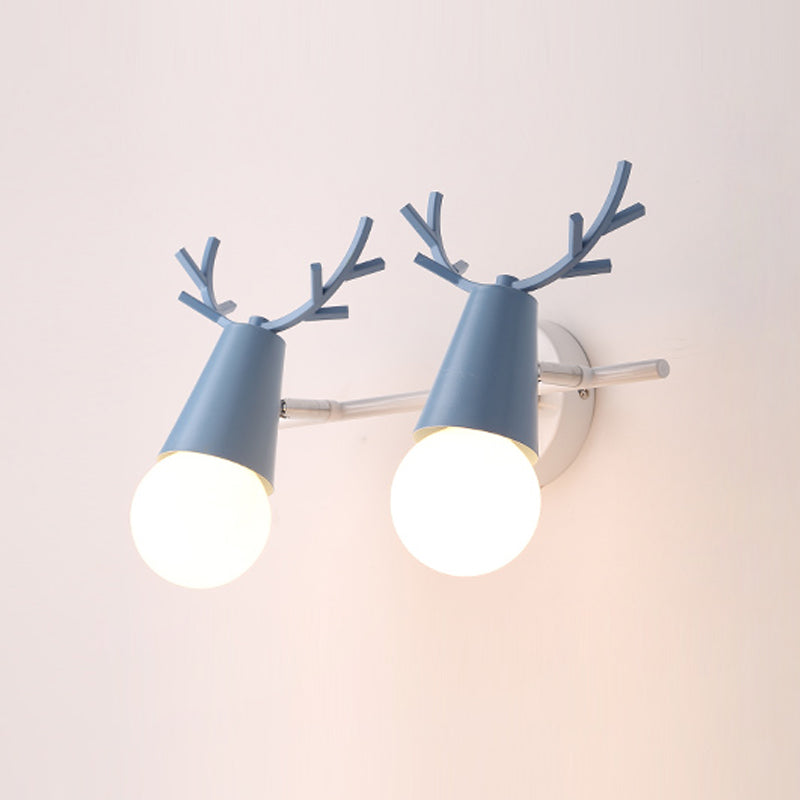 Multi Lights Geometric Wall Mounted Lamps Modern Style Metal Wall Lamps