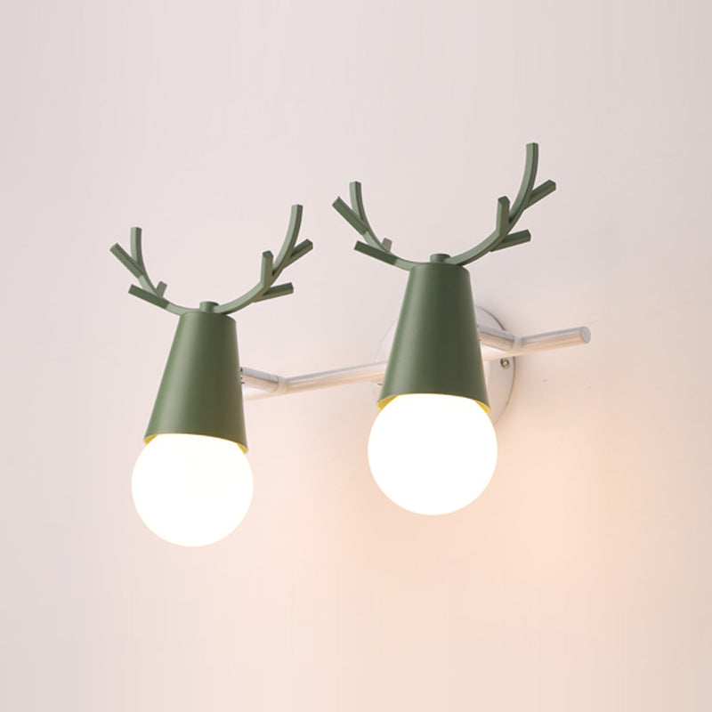 Multi Lights Geometric Wall Mounted Lamps Modern Style Metal Wall Lamps