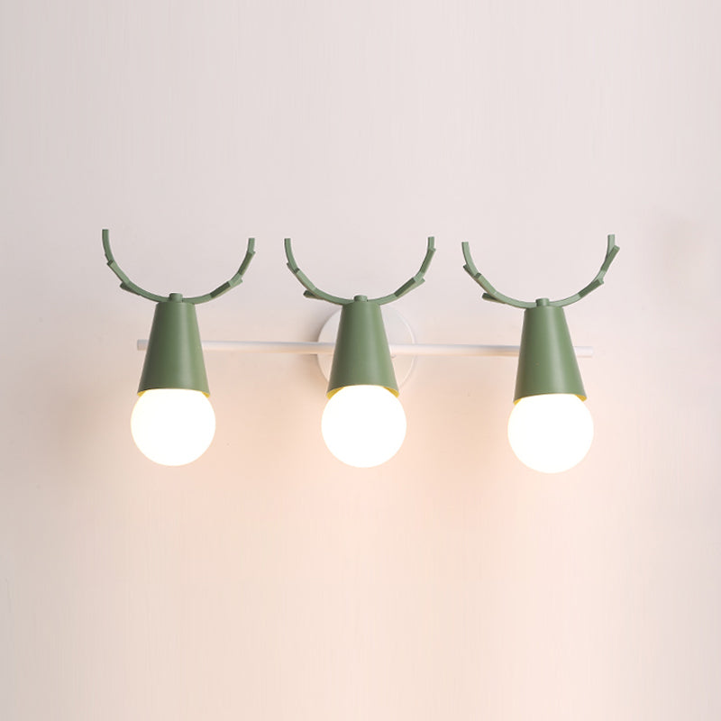 Multi Lights Geometric Wall Mounted Lamps Modern Style Metal Wall Lamps