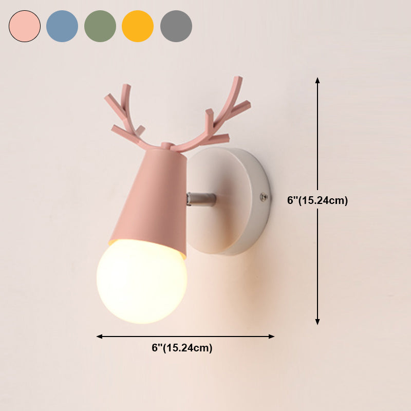 Multi Lights Geometric Wall Mounted Lamps Modern Style Metal Wall Lamps