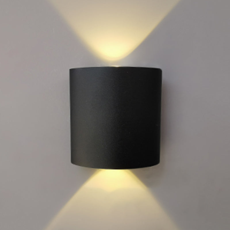 Contemporary Style Rectangle Wall Lights Metal Wall Mount Lights