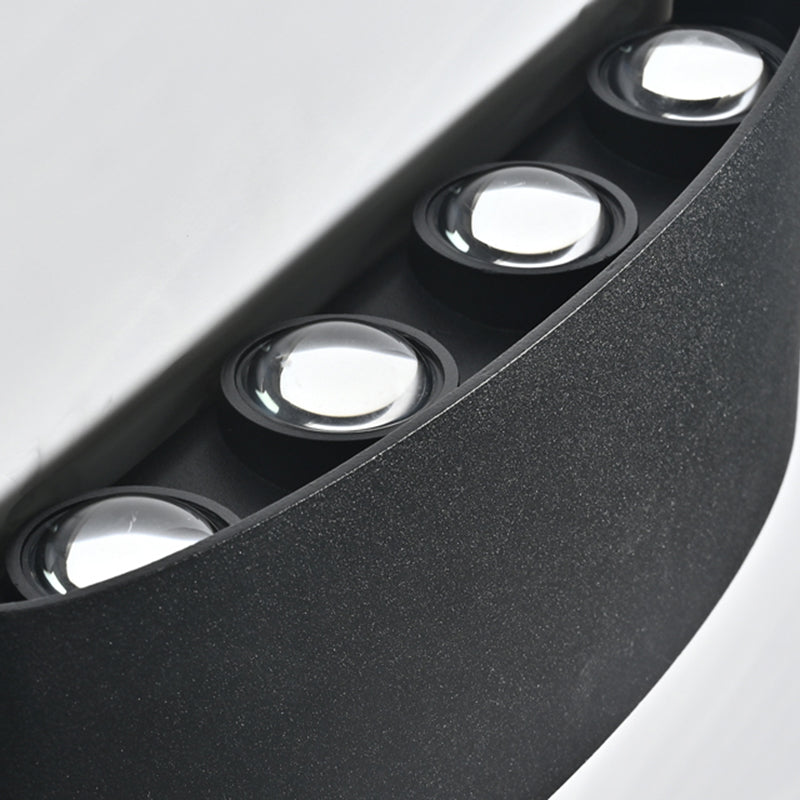 Contemporary Style Rectangle Wall Lights Metal Wall Mount Lights