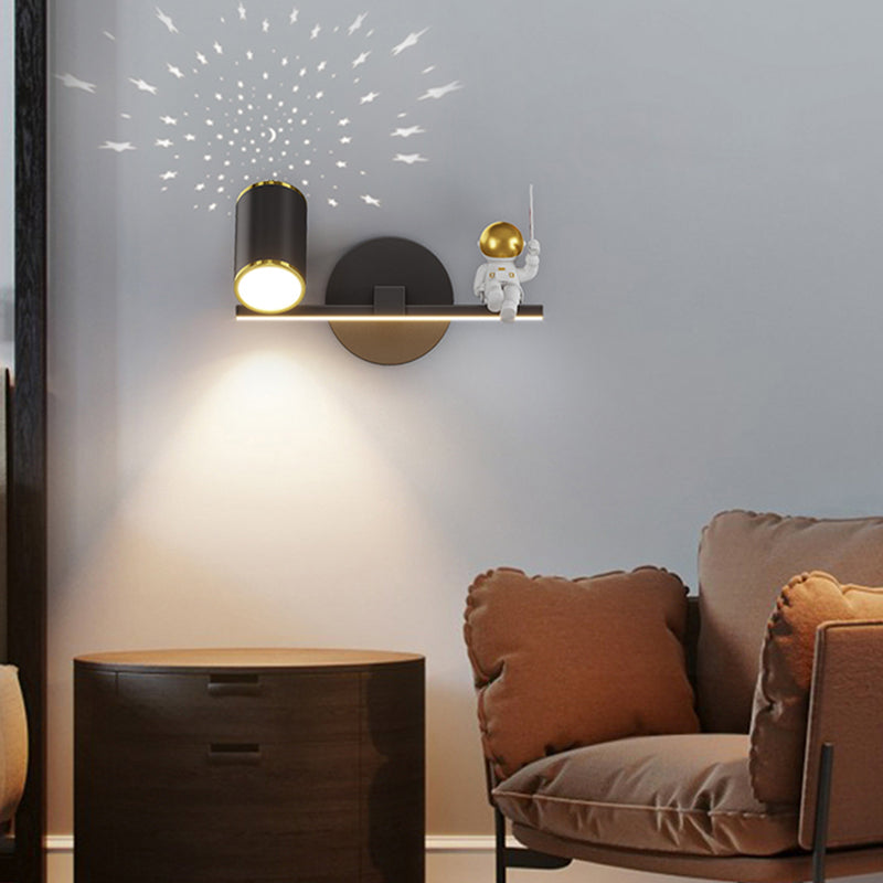 Kids Style Geometry Shape Wall Lights Metal 2-Light Wall Mount Lights