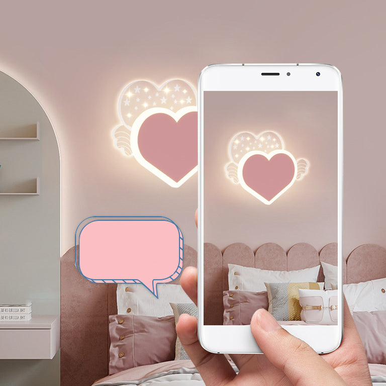 Cartoon LED Wall Lamp Children's Bedroom Wall Sconce Lighting