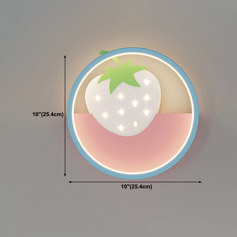 Cartoon LED Wall Lamp Children's Bedroom Wall Sconce Lighting