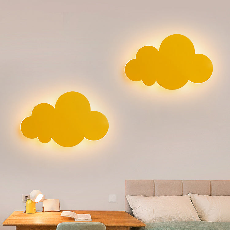 Cloud Sconce Light Fixture Nordic-Style LED Metal Wall Mounted Light Fixture