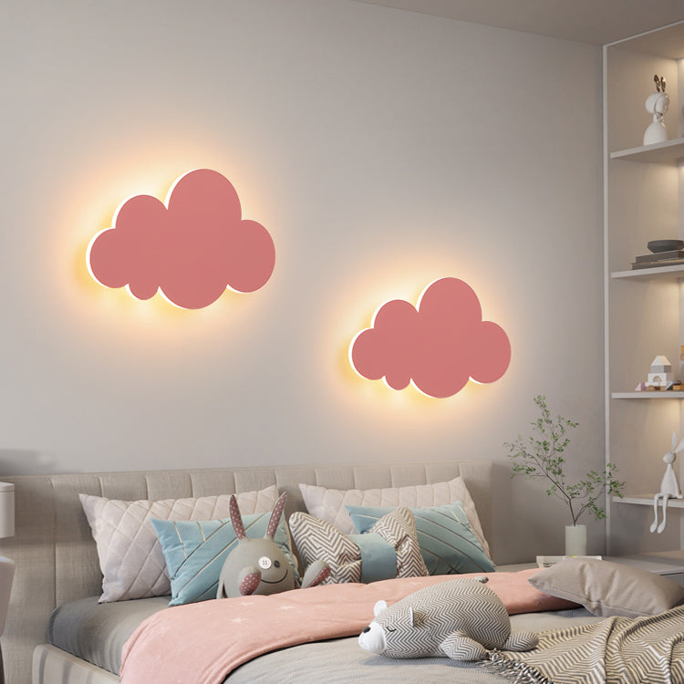 Cloud Sconce Light Fixture Nordic-Style LED Metal Wall Mounted Light Fixture