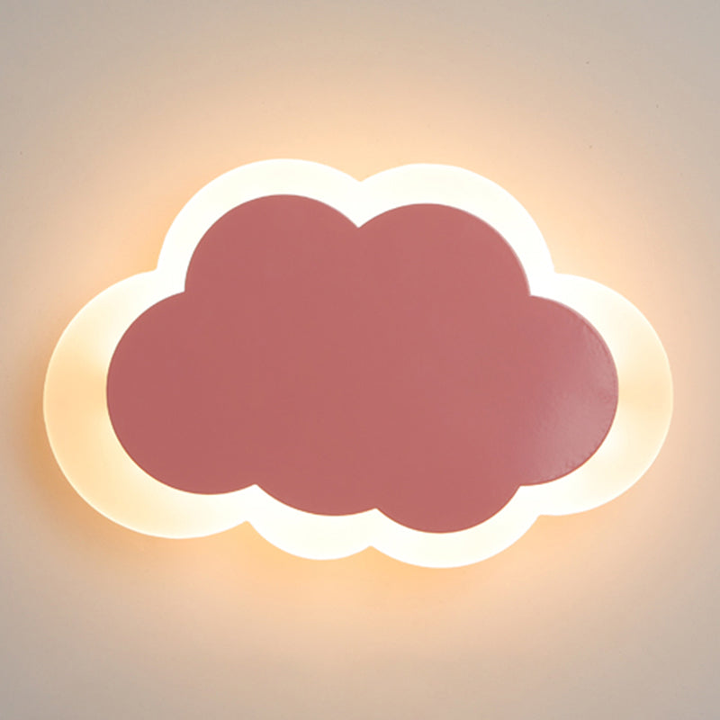 Cloud Sconce Light Fixture Nordic-Style LED Metal Wall Mounted Light Fixture