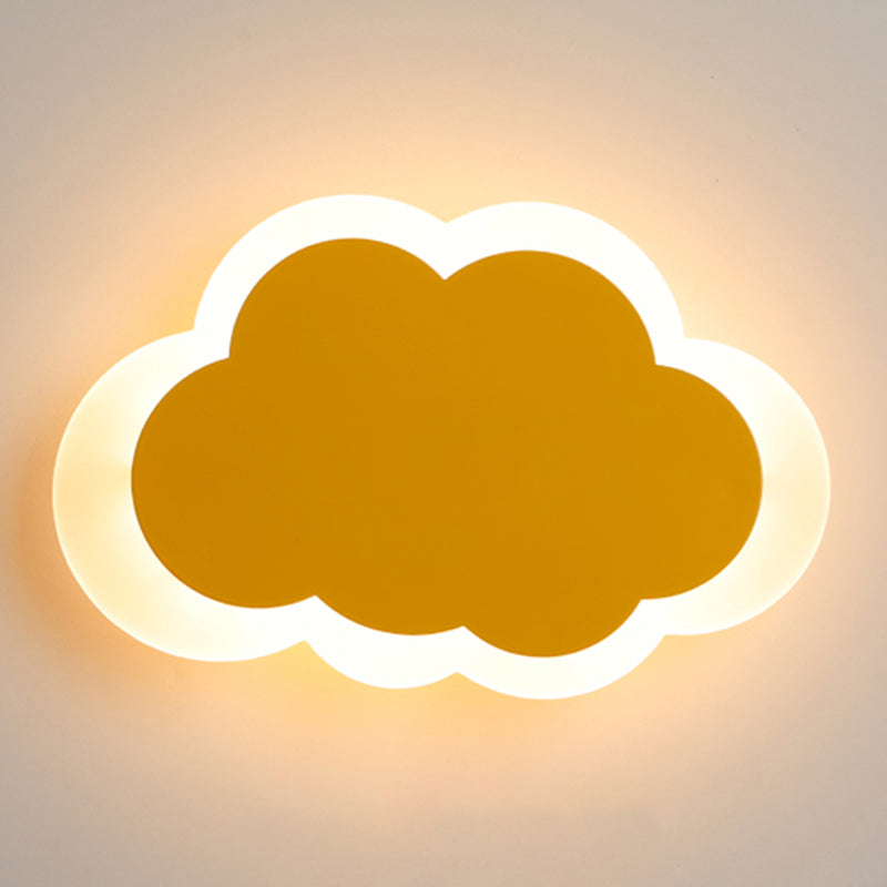 Cloud Sconce Light Fixture Nordic-Style LED Metal Wall Mounted Light Fixture