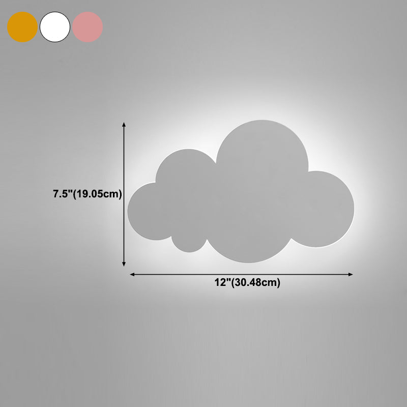Cloud Sconce Light Fixture Nordic-Style LED Metal Wall Mounted Light Fixture