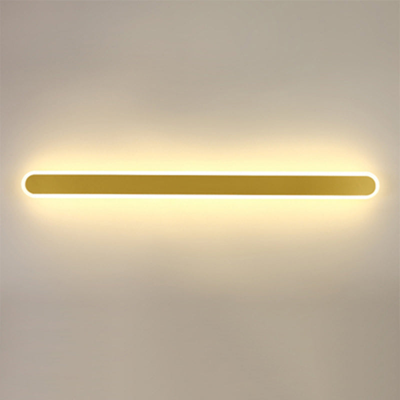 Linear Wall Light Fixture Modern Style Wall Sconce Light for Living Room