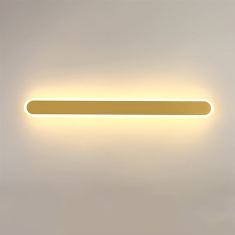 Linear Wall Light Fixture Modern Style Wall Sconce Light for Living Room