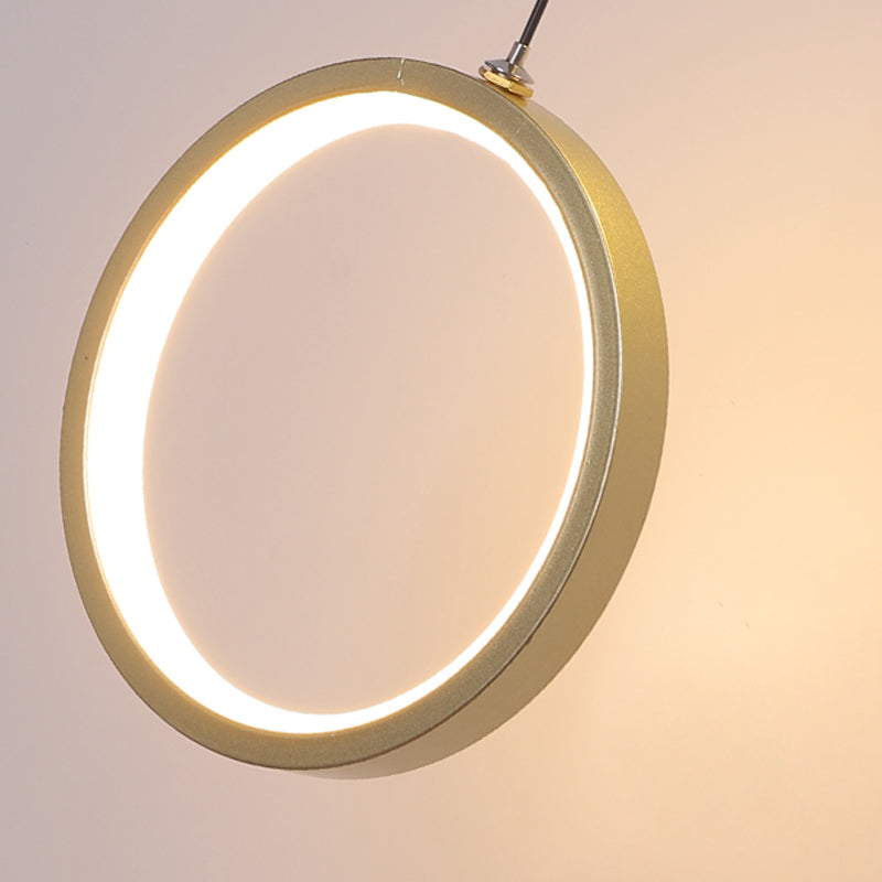 Luces de pared de forma de geometría de estilo contemporáneo de metal luces de montaje de pared de 2 luces