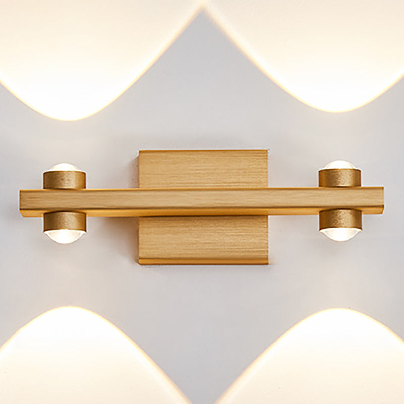 Postmodern Metal Vanity Light Straight Multi Light LED Mirror Light for Bathroom
