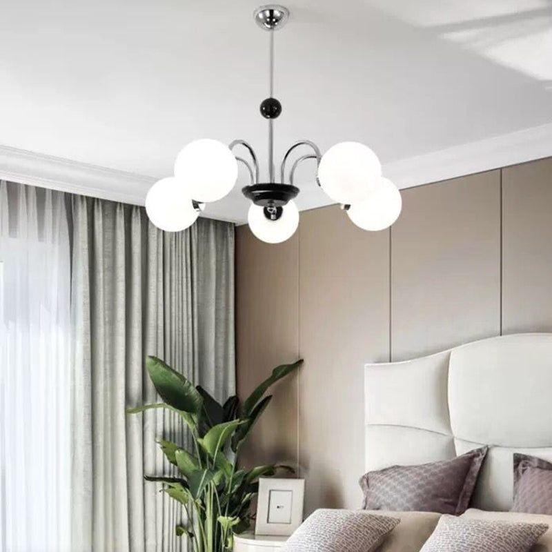 Contemporary Sphere Chandelier Lights Glass Chandelier Lighting Fixtures