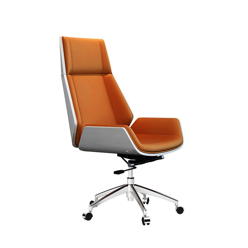 Metal Frame Modern Office Chair Executive Ergonomic Desk Chair