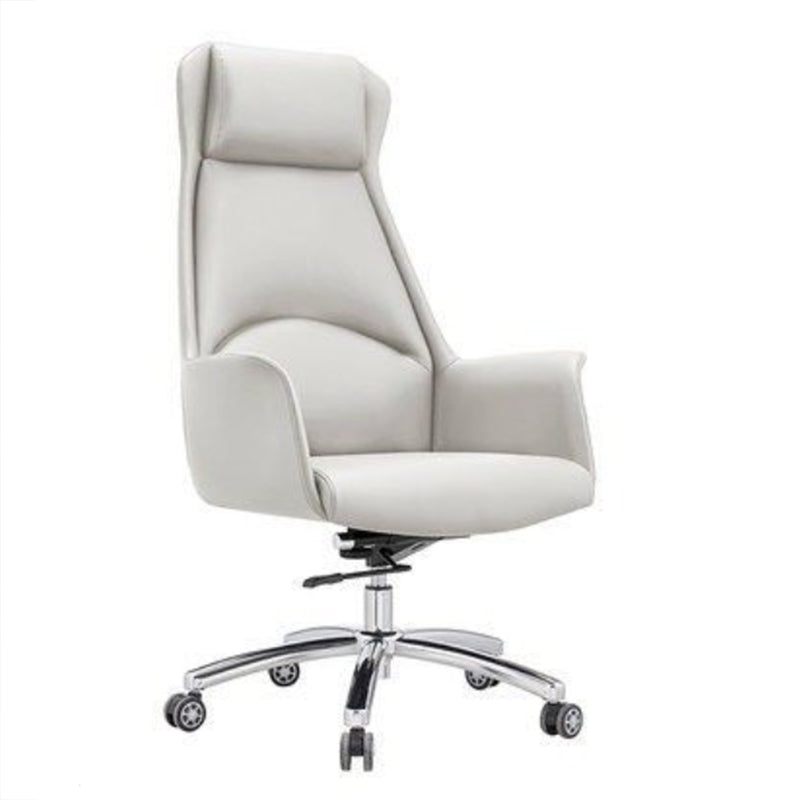 Modern Computer Task Chair Height-adjustable Office Chair with Upholstered