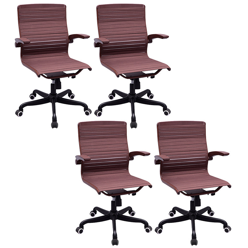 Modern Computer Ergonomic Task Chair Height-adjustable Office Chair with Arms