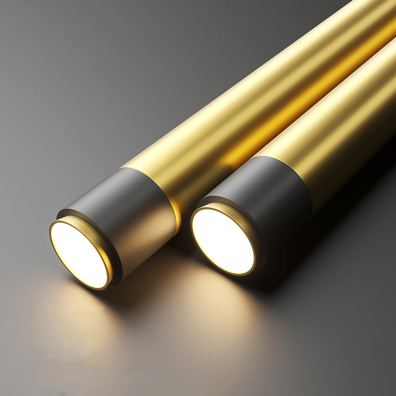 Contemporary Style Cylinder Island Lighting Metal Island Lighting Fixtures