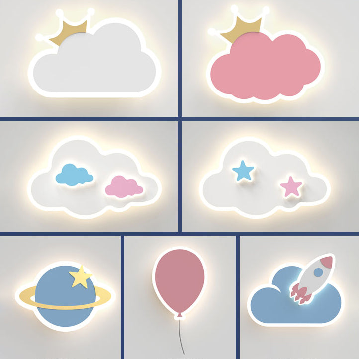 Wall Sconce Lighting Simple Style Metal LED Sconce Light Fixture