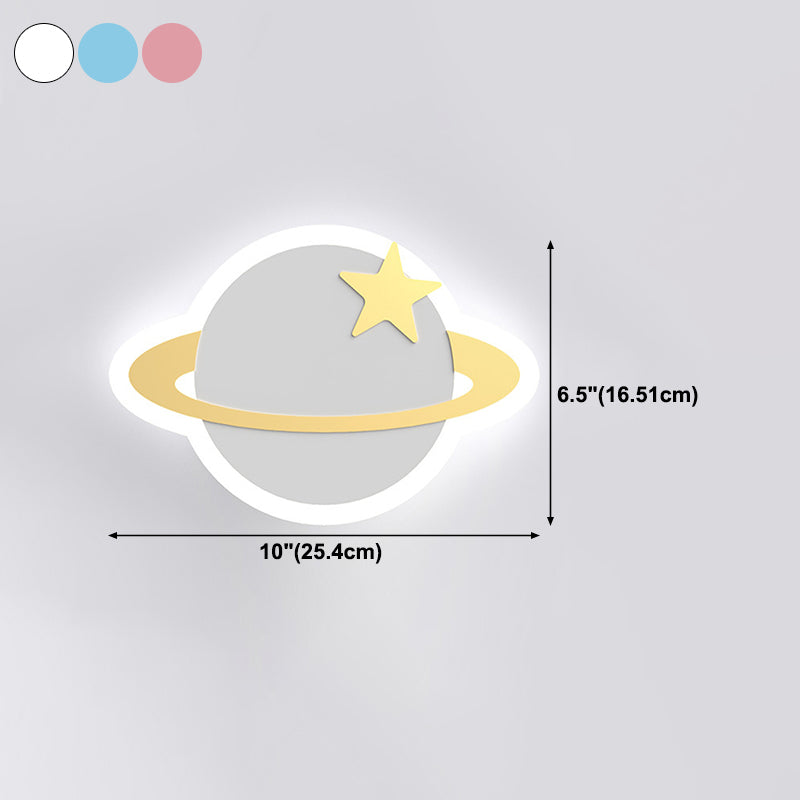 Wall Sconce Lighting Simple Style Metal LED Sconce Light Fixture