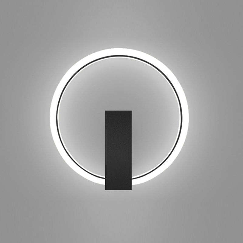 Runde Form Metallwand Licht moderner Stil 1 Lichtwandhalterung Licht