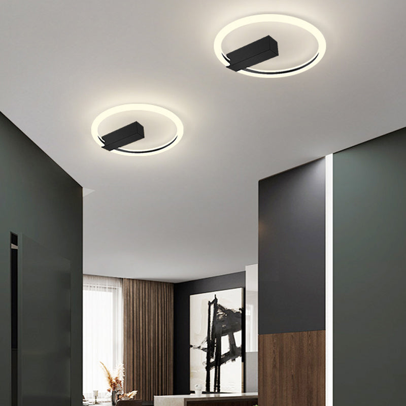 Runde Form Metallwand Licht moderner Stil 1 Lichtwandhalterung Licht