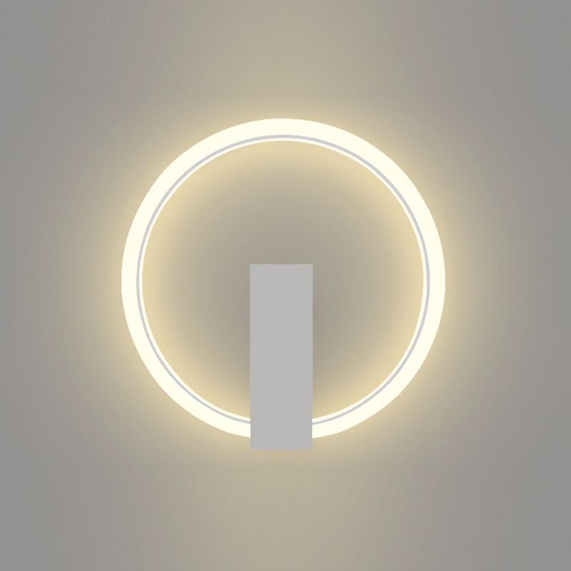 Runde Form Metallwand Licht moderner Stil 1 Lichtwandhalterung Licht