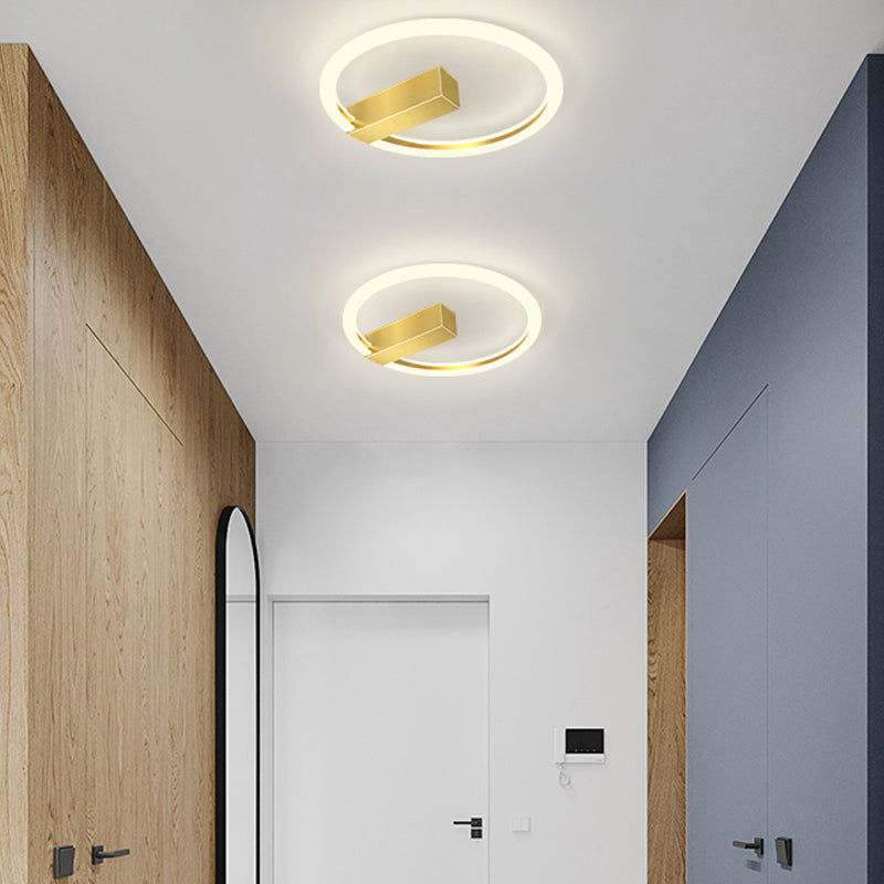 Runde Form Metallwand Licht moderner Stil 1 Lichtwandhalterung Licht