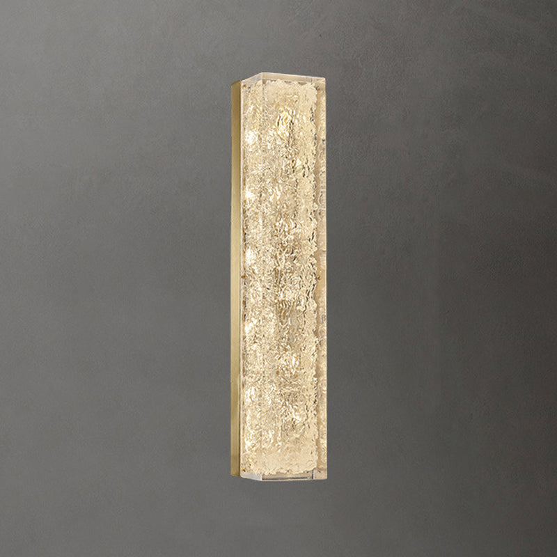 Modern Style Geometry Shape Wall Sconce Metal 1 Light Sconce Lighting for Living Room