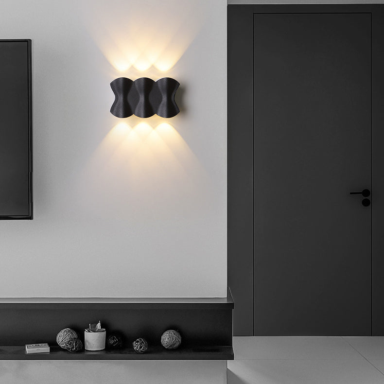Modern Style Wall Sconce Multi Lights LED Wall Mount Lamp for Living Room