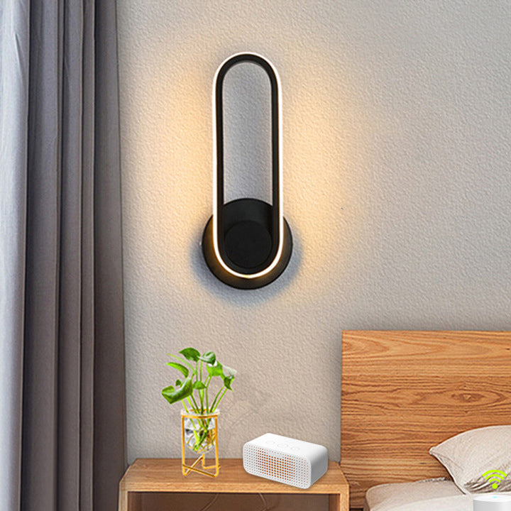 Modern Style Wall Sconce Rotatable LED Wall Mount Lamp for Living Room