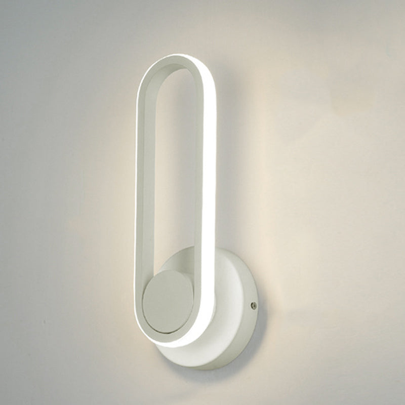 Modern Style Wall Sconce Rotatable LED Wall Mount Lamp for Living Room