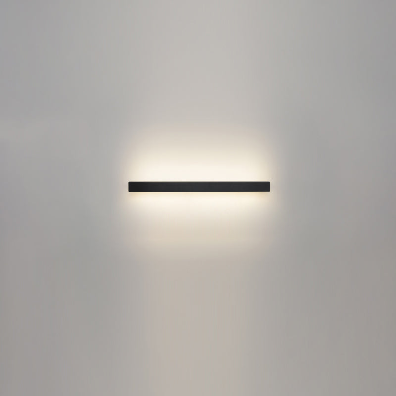 Metal Linear Shape Wall Light Modern 1-Light Wall Mounted Light Fixtures