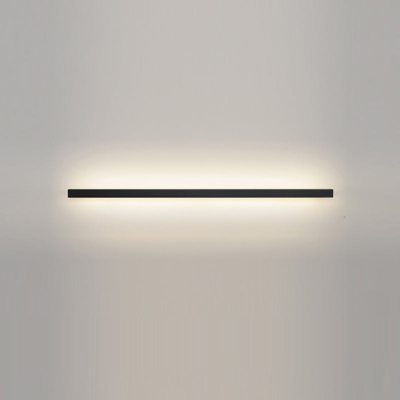 Metal Linear Shape Wall Light Modern 1-Light Wall Mounted Light Fixtures