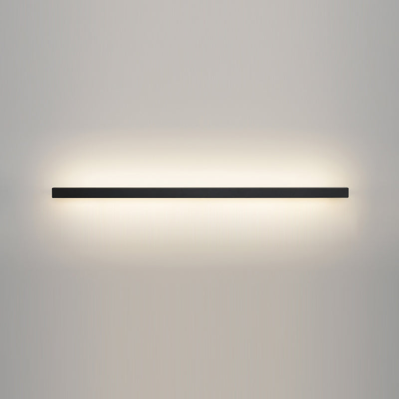 Metal Linear Shape Wall Light Modern 1-Light Wall Mounted Light Fixtures