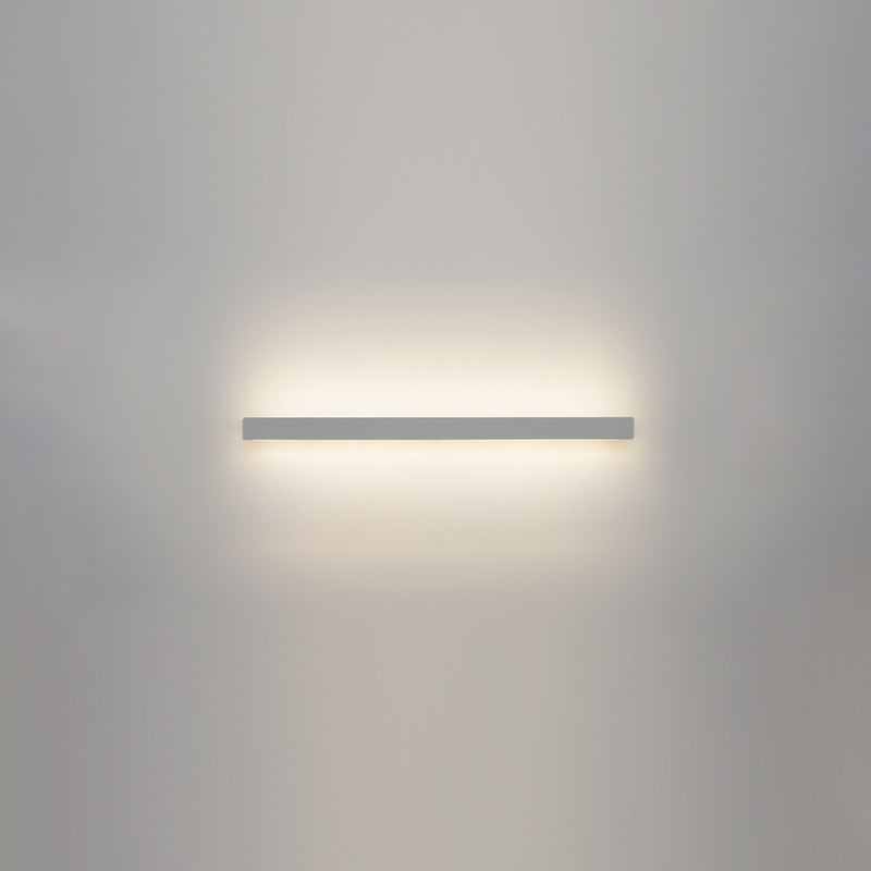 Metal Linear Shape Wall Light Modern 1-Light Wall Mounted Light Fixtures