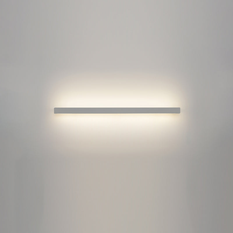 Metal Linear Shape Wall Light Modern 1-Light Wall Mounted Light Fixtures