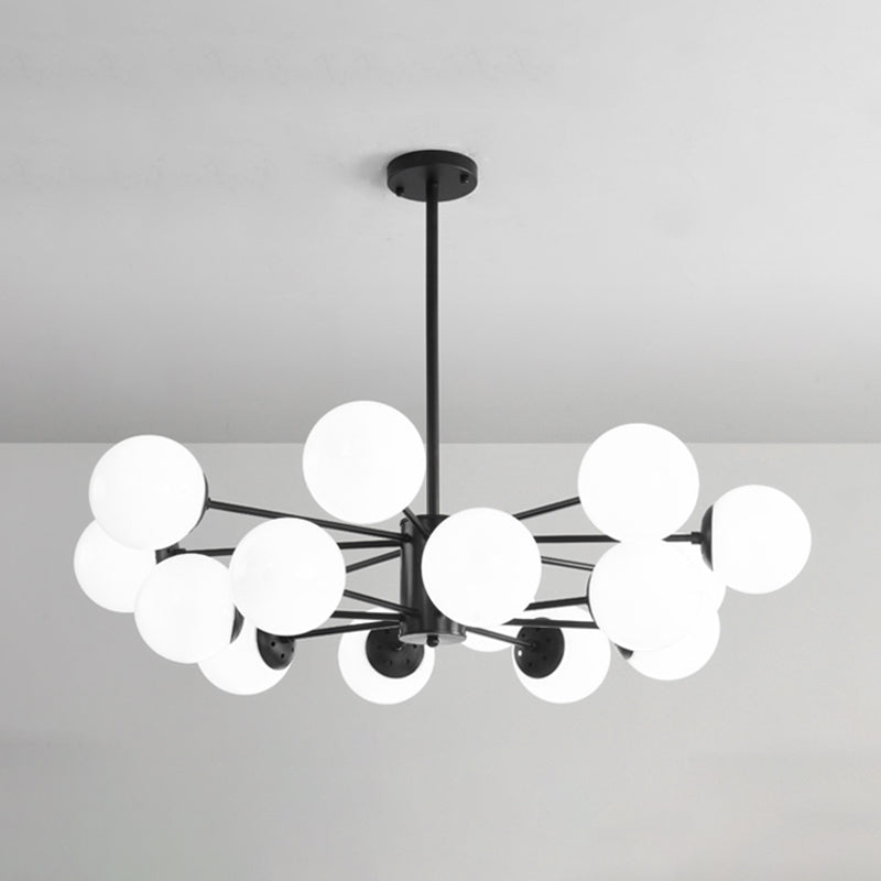 Contemporary Spherical Pendant Chandeliers Glass Chandelier Lighting Fixtures